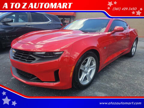 2020 Chevrolet Camaro for sale at A TO Z  AUTOMART - A TO Z AUTOMART in West Palm Beach FL