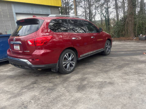 2020 Nissan Pathfinder Platinum