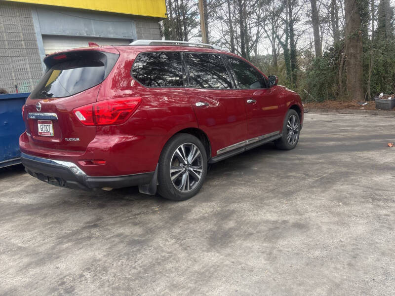 2020 Nissan Pathfinder Platinum