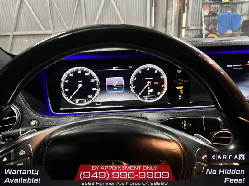 2017 Mercedes-Benz S-Class S 550