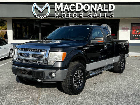 2013 Ford F-150 for sale at MacDonald Motor Sales in High Point NC