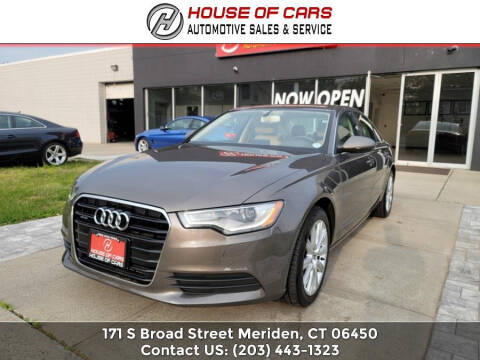 2013 Audi A6 for sale at HOUSE OF CARS CT in Meriden CT