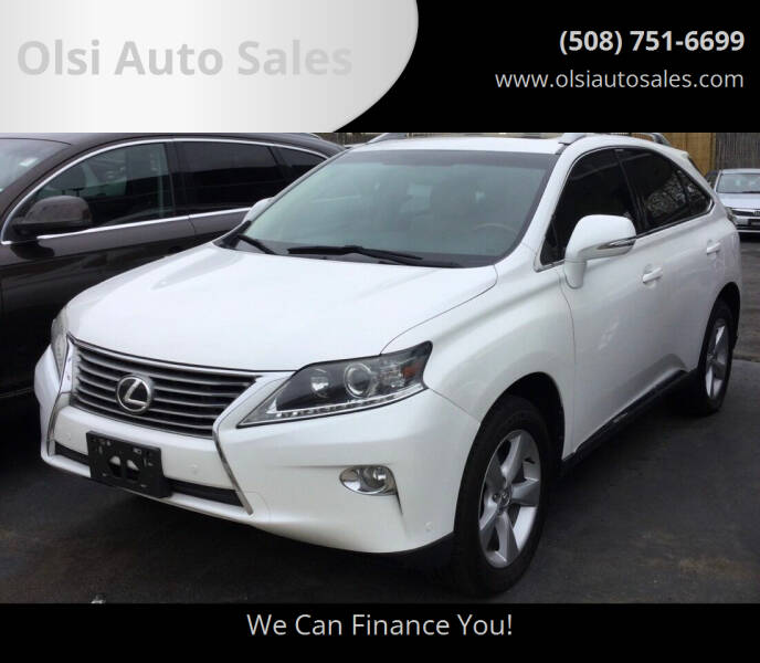 2015 Lexus RX 350 for sale at Olsi Auto Sales in Worcester MA