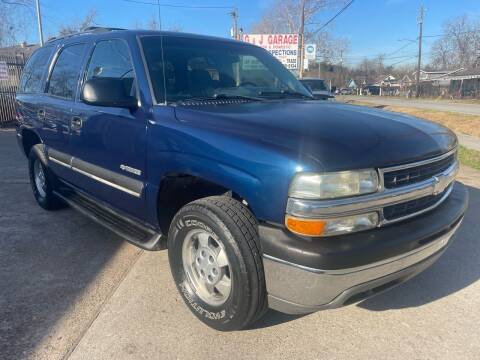 2003 Chevrolet Tahoe for sale at G&J Car Sales in Houston TX