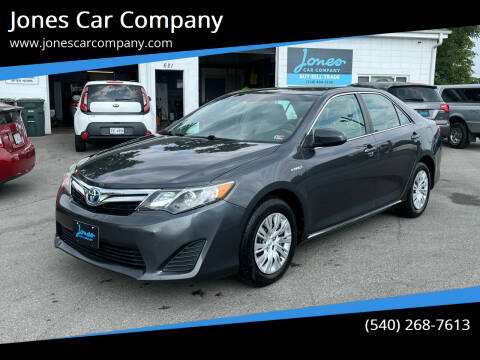 2012 Toyota Camry Hybrid for sale at Jones Car Company of Shawsville in Shawsville VA
