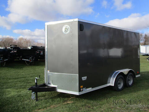 2024 Darkhorse Enclosed Cargo DHW7.5X14TA35 for sale at Rondo Truck & Trailer in Sycamore IL