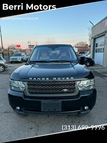 2011 Land Rover Range Rover for sale at Berri Motors in Detroit MI