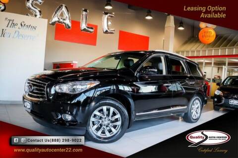 2014 Infiniti QX60 for sale at Quality Auto Center in Springfield NJ