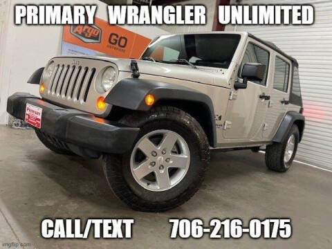 2007 Jeep Wrangler Unlimited for sale at PRIMARY AUTO GROUP Jeep Wrangler Hummer Argo Sherp in Dawsonville GA