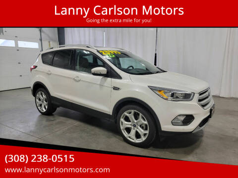 2019 Ford Escape for sale at Lanny Carlson Motors in Kearney NE