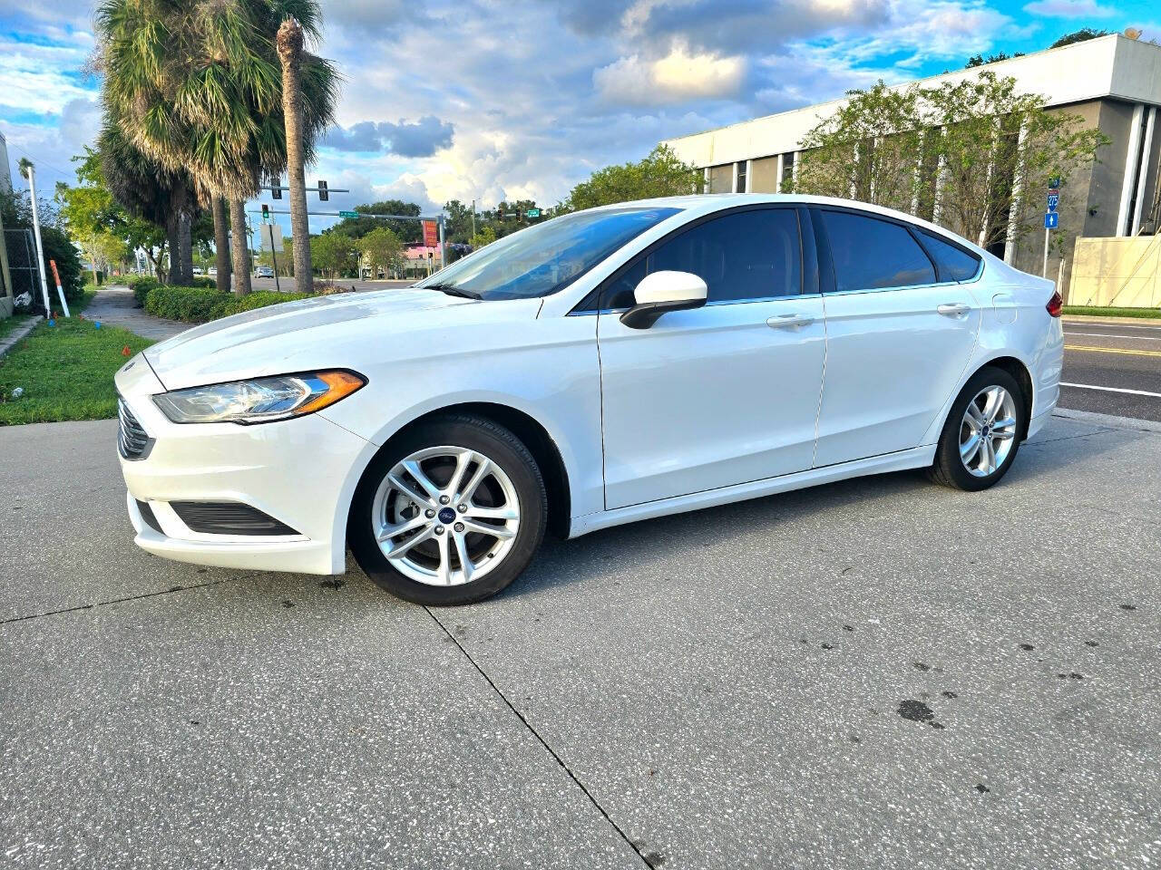 2018 Ford Fusion Hybrid for sale at Bascarshop in Tampa, FL