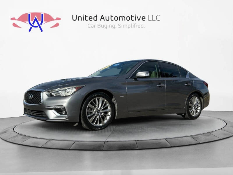 2019 Infiniti Q50 for sale at UNITED AUTOMOTIVE in Denver CO