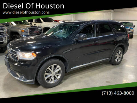 2016 Dodge Durango for sale at Diesel Of Houston in Houston TX