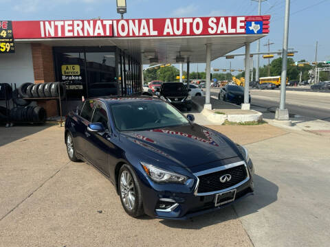 2022 Infiniti Q50 for sale at International Auto Sales in Garland TX