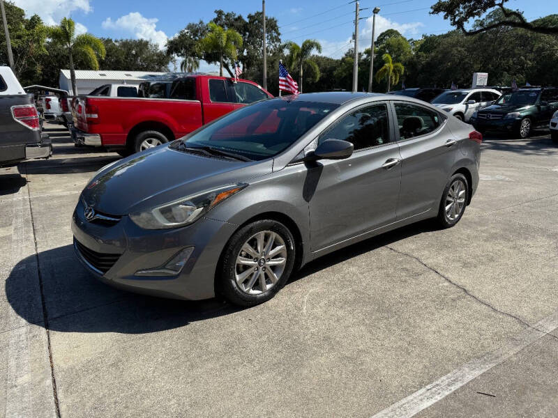 2014 Hyundai Elantra for sale at STEPANEK'S AUTO SALES & SERVICE INC. in Vero Beach FL