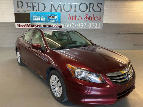 2012 Honda Accord for sale at REED MOTORS LLC in Phoenix AZ