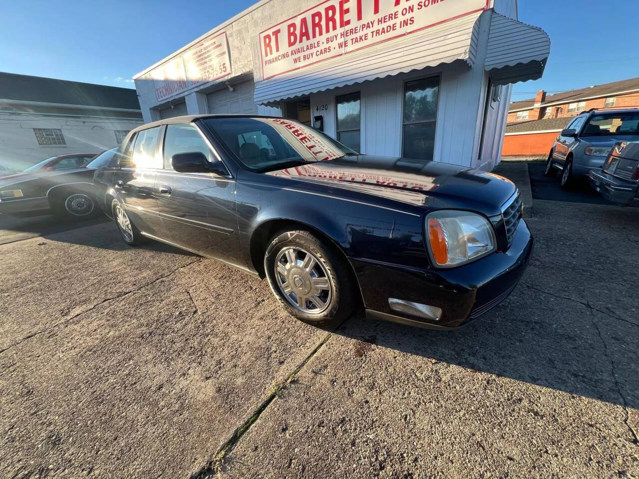 2003 Cadillac DeVille for sale at RT Barrett Auto Group in Austintown, OH