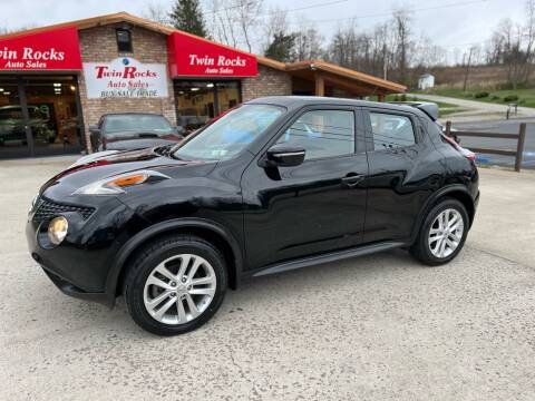 2015 Nissan JUKE for sale at Twin Rocks Auto Sales LLC in Uniontown PA