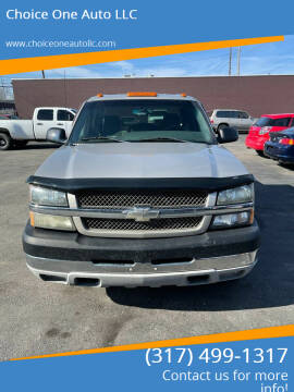 2004 Chevrolet Silverado 2500HD for sale at Choice One Auto LLC in Beech Grove IN