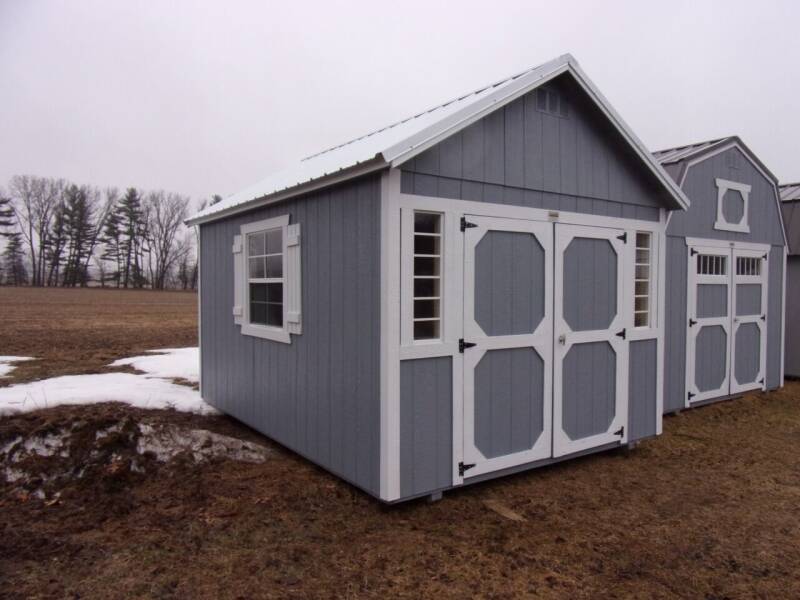  10 x 14 utility w/ 7/12 roof pitch for sale at Extra Sharp Autos in Montello WI