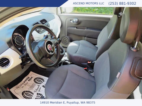 2012 FIAT 500 Pop