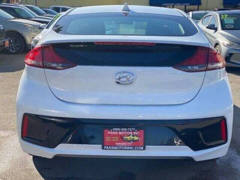 2019 Hyundai Ioniq Hybrid Blue