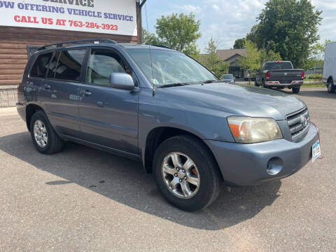 2004 Toyota Highlander for sale at H & G AUTO SALES LLC in Princeton MN