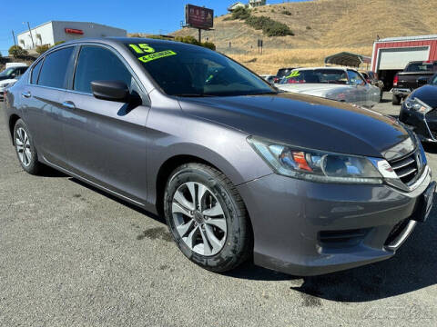 2015 Honda Accord for sale at Guy Strohmeiers Auto Center in Lakeport CA