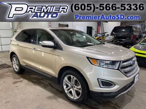 2017 Ford Edge for sale at Premier Auto in Sioux Falls SD