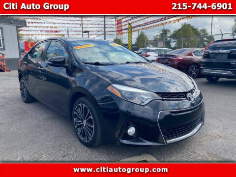 2016 Toyota Corolla for sale at Better Buy Here Pay Here in Philadelphia PA