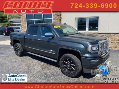 2017 GMC Sierra 1500 for sale at CHOICE AUTO SALES in Murrysville PA