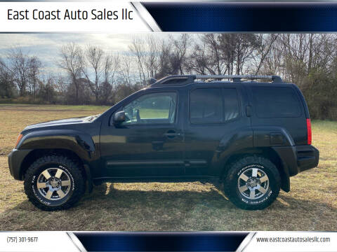 2013 Nissan Xterra for sale at East Coast Auto Sales llc in Virginia Beach VA