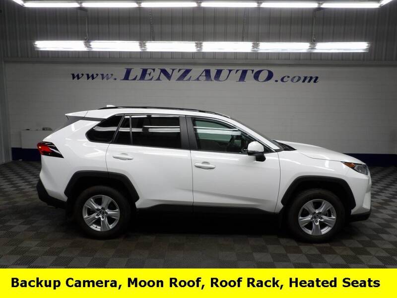 2019 Toyota RAV4 for sale at LENZ TRUCK CENTER in Fond Du Lac WI