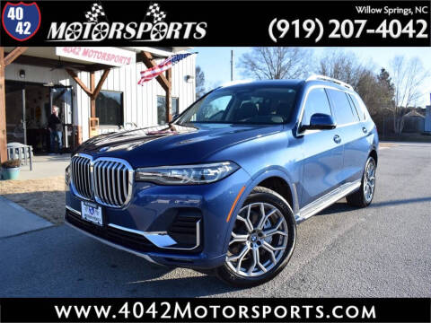 2020 BMW X7 for sale at 4042 Motorsports in Willow Spring NC