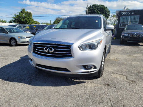 2013 Infiniti JX35 for sale at Marin Auto Club Inc in Miami FL