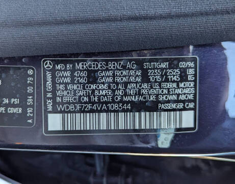 1997 Mercedes-Benz E-Class E 420