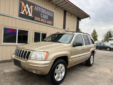 2001 Jeep Grand Cherokee for sale at M & A Affordable Cars in Vancouver WA
