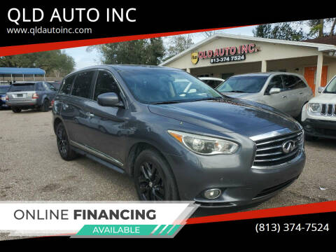 2013 Infiniti JX35 for sale at QLD AUTO INC in Tampa FL