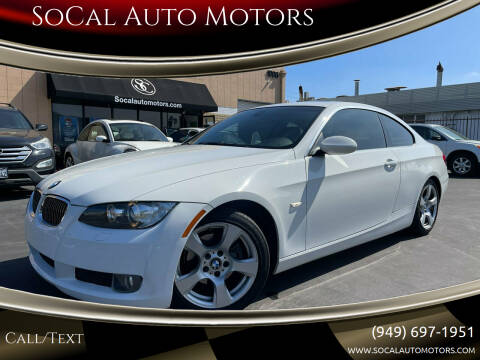2007 BMW 3 Series for sale at SoCal Auto Motors in Costa Mesa CA