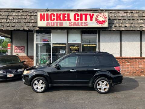 2010 Subaru Forester for sale at NICKEL CITY AUTO SALES in Lockport NY