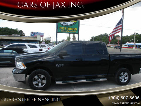 2021 RAM 1500 Classic for sale at CARS OF JAX INC. in Jacksonville FL
