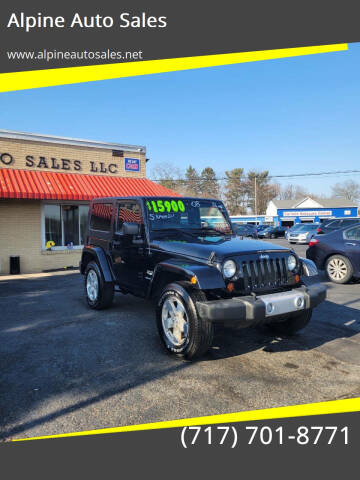 2008 Jeep Wrangler for sale at Alpine Auto Sales in Carlisle PA