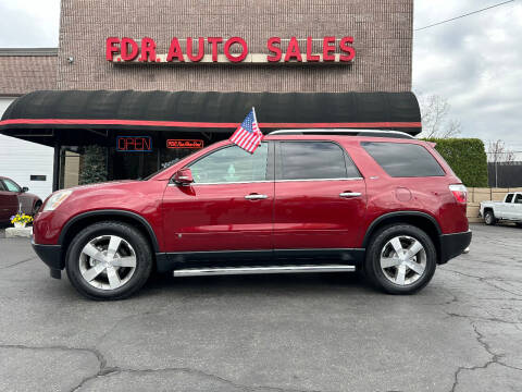 2009 GMC Acadia for sale at F.D.R. Auto Sales in Springfield MA