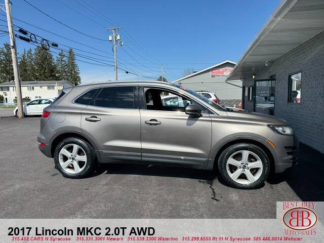 Gray 2017 Lincoln MKC Premiere AWD Premiere 4dr SUV 2