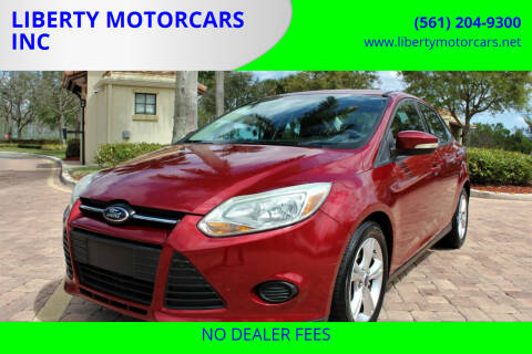 2014 Ford Focus for sale at LIBERTY MOTORCARS INC in Royal Palm Beach FL