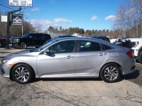 2016 Honda Civic for sale at Charlies Auto Village in Pelham NH