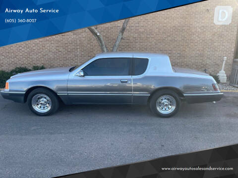 1986 Mercury Cougar for sale at Airway Auto Service in Sioux Falls SD