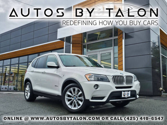 2013 BMW X3 for sale at Autos by Talon in Seattle, WA