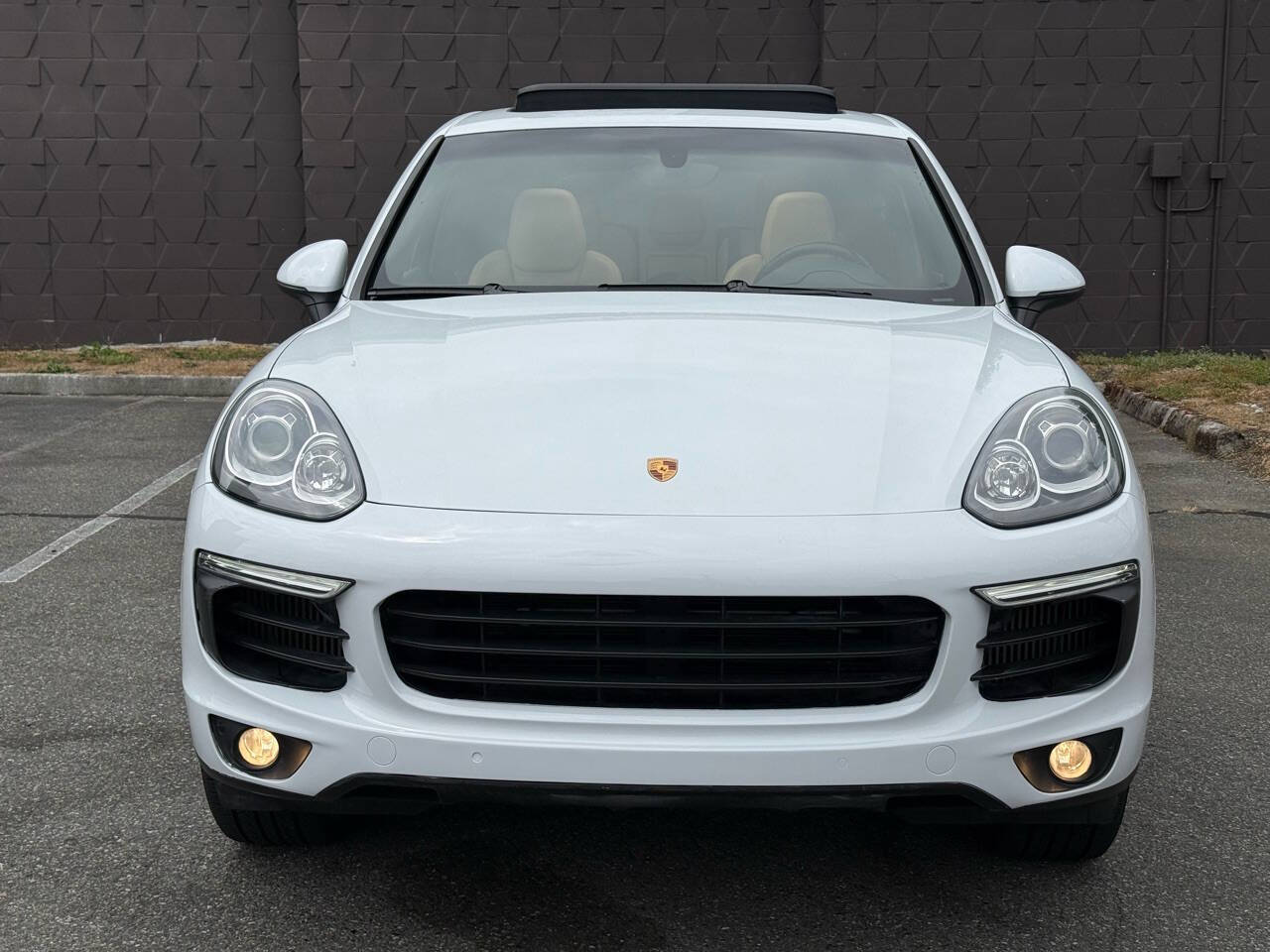 White 2015 Porsche Cayenne S AWD S 4dr SUV 2