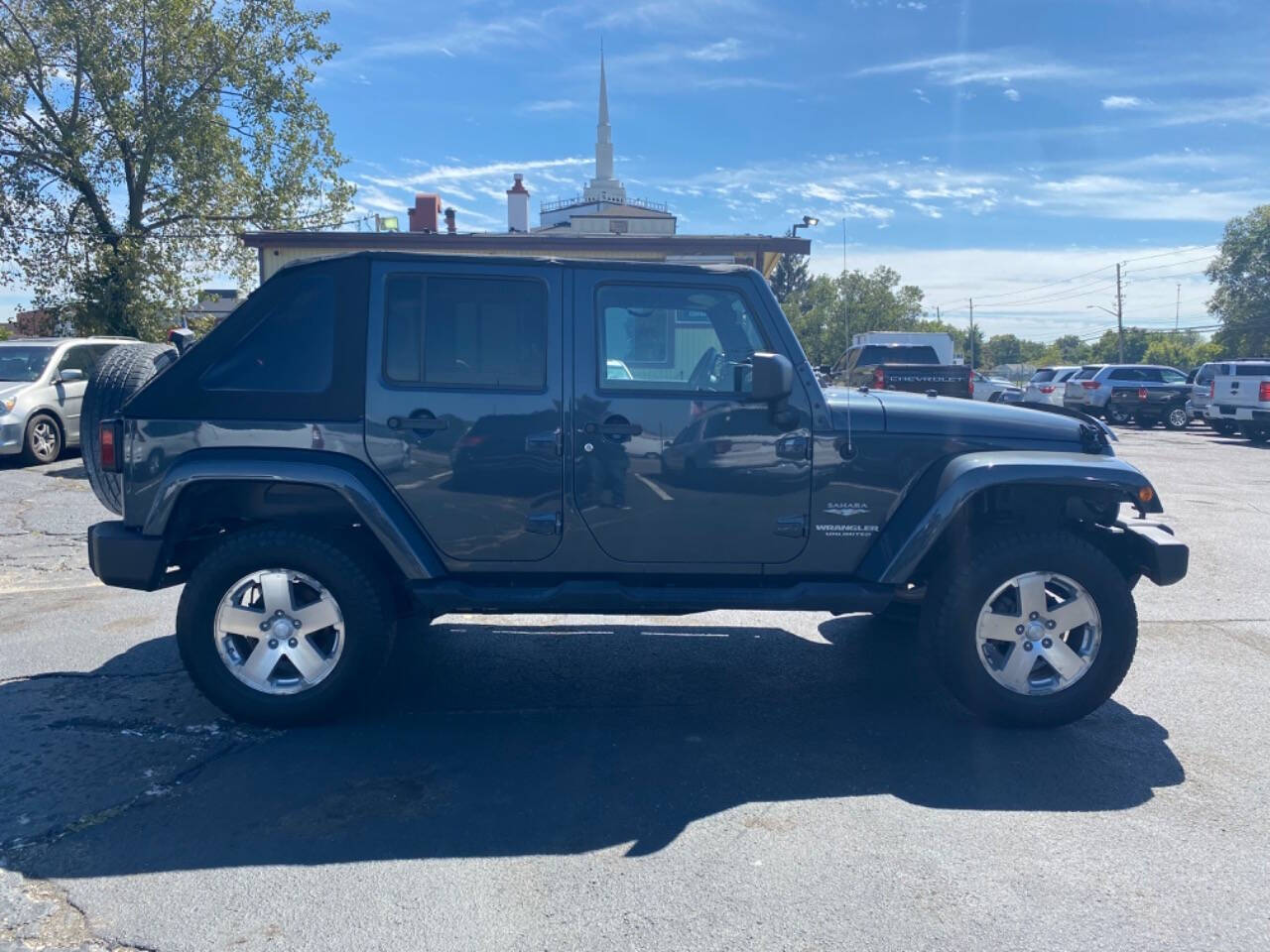 2008 Jeep Wrangler Unlimited for sale at Post Rd Motors in Indianapolis, IN